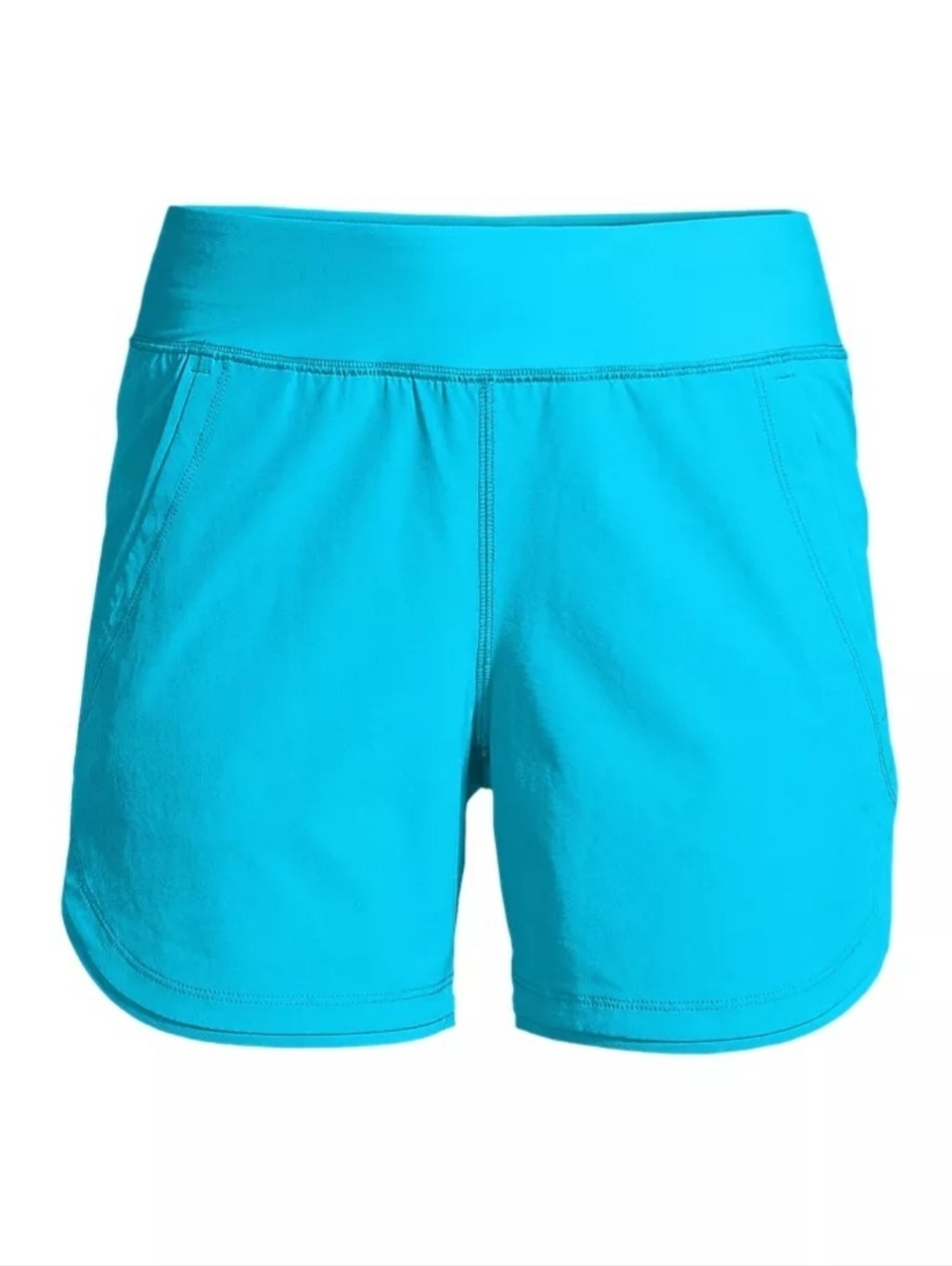 Lands' End Swim Board Shorts with Panty Womens Size 8 SunShade UPF 50 Quick Dry